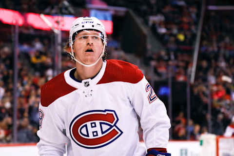 Mar 29, 2022; Sunrise, Florida, USA; Montreal Canadiens Christian Dvorak. Mandatory Credit: Sam Navarro-USA TODAY Sports