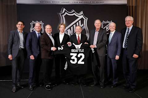 Seattle receives an NHL team (Photo by Patrick McDermott/NHLI via Getty Images)