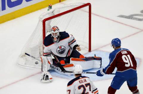 Mike Smith #41, Edmonton Oilers (Photo by Justin Edmonds/Getty Images)