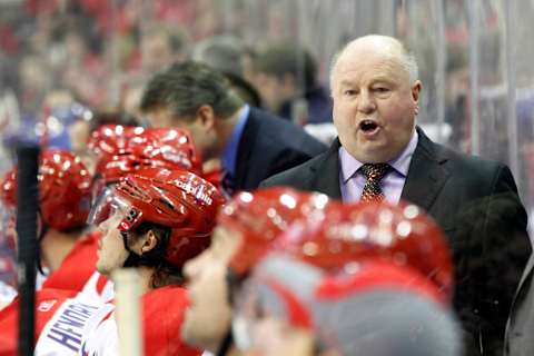 Bruce Boudreau, Washington Capitals Mandatory Credit: Geoff Burke-USA TODAY Sports