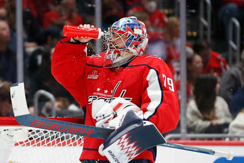 Charlie Lindgren, Washington Capitals Mandatory Credit: Amber Searls-USA TODAY Sports