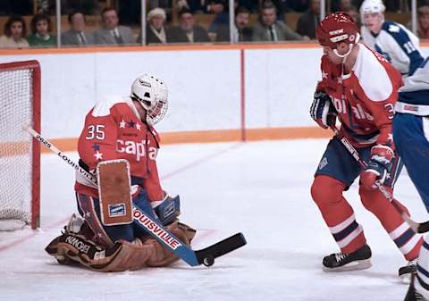 Al Jensen, Washington Capitals (Photo by Graig Abel Collection/Getty Images)