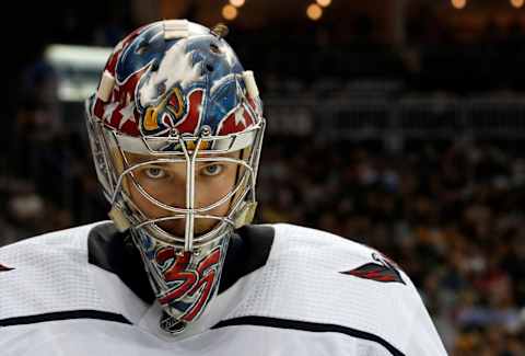 Darcy Kuemper, Washington Capitals Mandatory Credit: Charles LeClaire-USA TODAY Sports