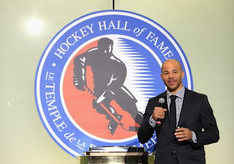 Jerome Iginla (Photo by Bruce Bennett/Getty Images)