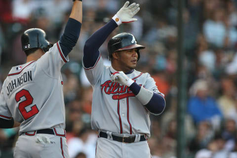 Andruw Jones (Photo by Jed Jacobsohn/Getty Images)