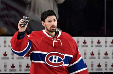 Mar 28, 2017; Montreal, Quebec, CAN; Montreal Canadiens goalie Carey Price (31) reacts at the end of the game after defeating the Dallas Stars at the Bell Centre. Mandatory Credit: Eric Bolte-USA TODAY Sports