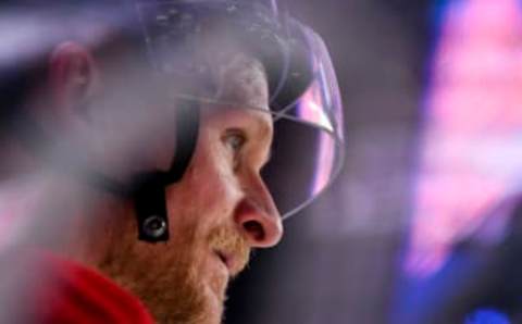 MONTREAL, QC – JUNE 06: Corey Perry #94 of the Montreal Canadiens skates prior to Game Three of the Second Round of the 2021 Stanley Cup Playoffs against the Winnipeg Jets at the Bell Centre on June 6, 2021 in Montreal, Canada. (Photo by Minas Panagiotakis/Getty Images)