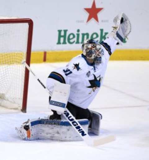 Martin Jones takes the top grade on the San Jose Sharks back end. Robert Mayer-USA TODAY Sports