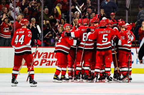 Carolina Hurricanes (Photo by Jaylynn Nash/Getty Images)