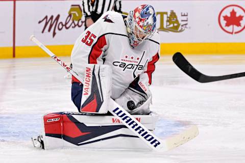 Darcy Kuemper, Washington Capitals Mandatory Credit: Eric Bolte-USA TODAY Sports