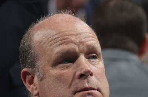 BUFFALO, NY – JUNE 24: Director of player personnel Mark Hunter of the Toronto Maple Leafs attends round one of the 2016 NHL Draft at First Niagara Center on June 24, 2016 in Buffalo, New York. (Photo by Dave Sandford/NHLI via Getty Images)