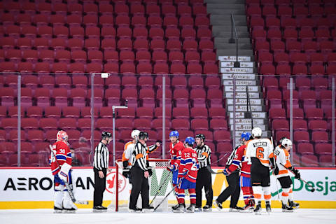 MONTREAL, QC – DECEMBER 16: A view of empty seats during Montreal Canadiens (Photo by Minas Panagiotakis/Getty Images)