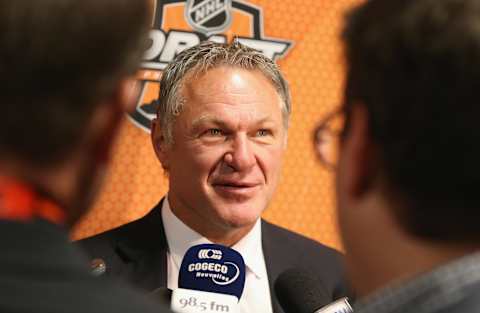 PHILADELPHIA, PA – JUNE 28: Former player Claude Lemieux. (Photo by Mitchell Leff/Getty Images)