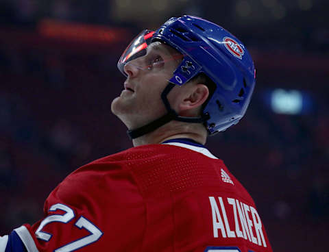 Montreal Canadiens defenseman Karl Alzner (27): Jean-Yves Ahern-USA TODAY Sports