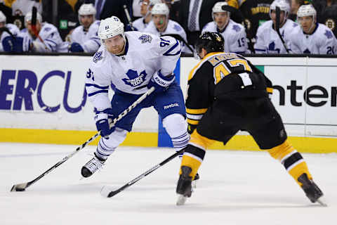 BOSTON, MA – APRIL 04: Phil Kessel #81 of the Toronto Maple Leafs .. (Photo by Maddie Meyer/Getty Images)