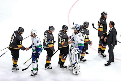 Vancouver Canucks. (Photo by Bruce Bennett/Getty Images)