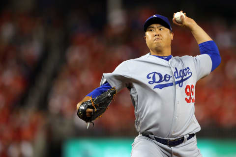 Ryu could be the rotation southpaw the Phillies have lacked. Photo by Alex Trautwig/MLB Photos via Getty Images.