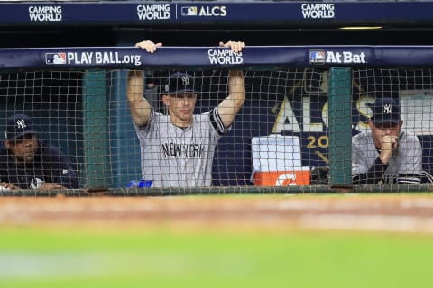 This is one view from the dugout of Phillies manager Girardi you can expect to see. Photo by Ronald Martinez/Getty Images.