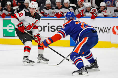 New Jersey Devils forward Jack Hughes (86): Perry Nelson-USA TODAY Sports