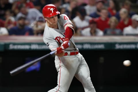 For Phillies fans who believe the team needs a center fielder and a third baseman, have you given up on or forgotten Kingery? Photo by David Maxwell/Getty Images.