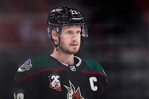 Oliver Ekman-Larsson #23 of the Arizona Coyotes. (Photo by Christian Petersen/Getty Images)