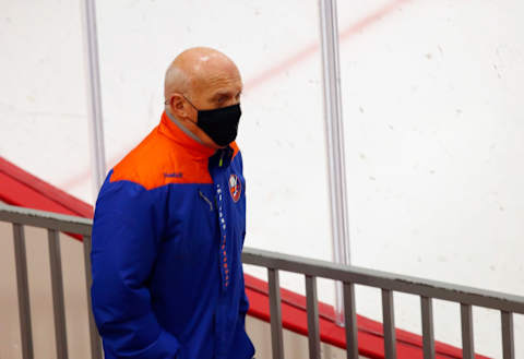 General Manager Lou Lamoriello of the New York Islanders. (Photo by Bruce Bennett/Getty Images)