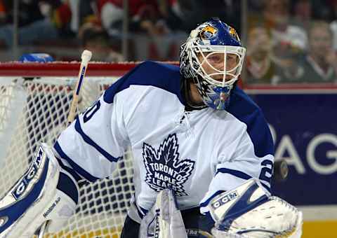 Ed Belfour, Toronto Maple Leafs (Photo By Dave Sandford/Getty Images)