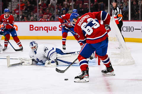 Oct 3, 2022; Montreal, Quebec, CAN; Montreal Canadiens right wing Evgenii Dadonov. Mandatory Credit: David Kirouac-USA TODAY Sports