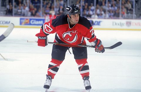 Scott Gomez #23 of the New Jersey Devils: (Doug Pensinger /Allsport)