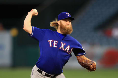 ANAHEIM, CA – AUGUST 23: Andrew Cashner