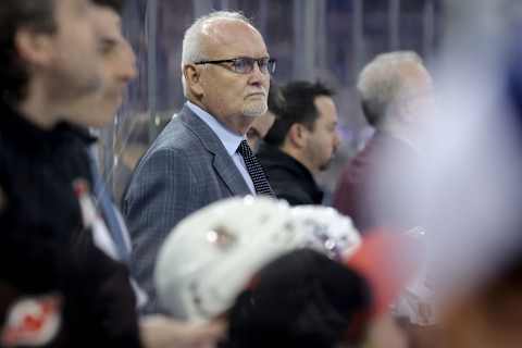 New Jersey Devils head coach Lindy Ruff: Brad Penner-USA TODAY Sports