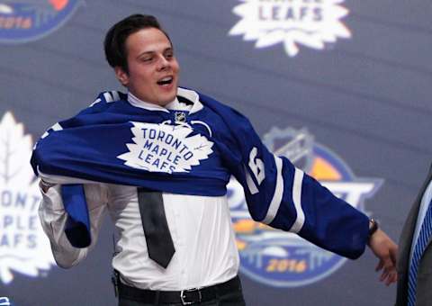 Jun 24, 2016; Buffalo, NY, USA; Auston Matthews Mandatory Credit: Timothy T. Ludwig-USA TODAY Sports