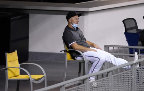 Brandon Kintzler of the Miami Marlins (Photo by Mark Brown/Getty Images)