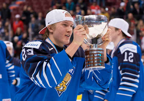 Anton Lundell #29 of Finland (Photo by Rich Lam/Getty Images)