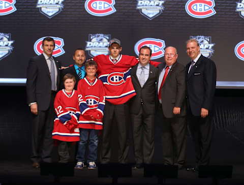 PITTSBURGH, PA – JUNE 22: Alex Galchenyuk Montreal Canadiens Nick Suzuki (Photo by Bruce Bennett/Getty Images)