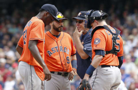 CLEVELAND, OH – SEPTEMBER 08: Pitching Coach Brent Strom