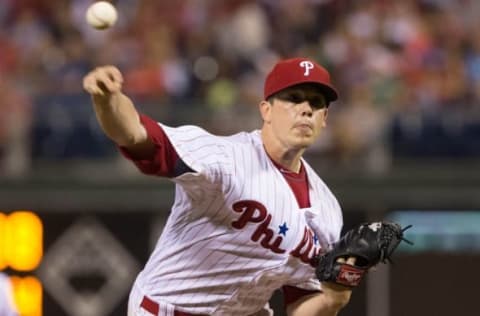 Hellickson’s Acquisition to Head the Young Staff Has Been a Solid Move for the GM. Photo by Bill Streicher – USA TODAY Sports.