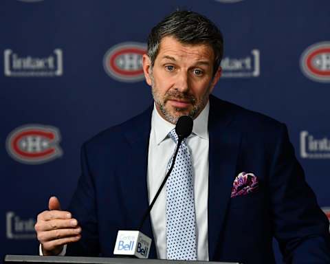 Marc Bergevin, General Manager of the Montreal Canadiens (Photo by Minas Panagiotakis/Getty Images)