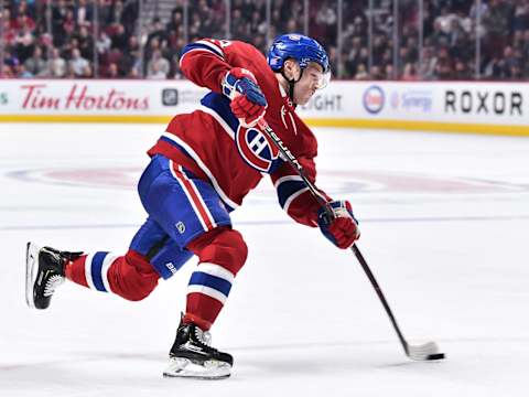 MONTREAL, QC – NOVEMBER 01: Max Domi Nikolaj Ehlers Montreal Canadiens (Photo by Minas Panagiotakis/Getty Images)