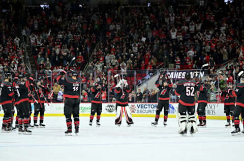 Carolina Hurricanes. (Photo by Grant Halverson/Getty Images)