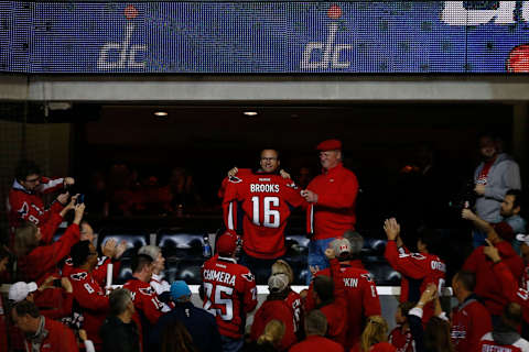 Rod Langway, Washington Capitals Mandatory Credit: Geoff Burke-USA TODAY Sports