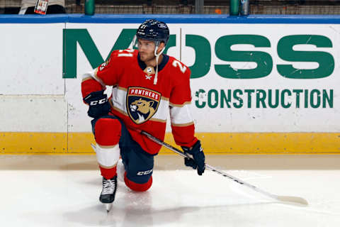 SUNRISE, FL – MAY 10: Alexander Wennberg (Photo by Joel Auerbach/Getty Images)