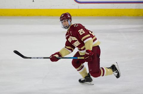 Marc McLaughlin of the Boston College Eagles. (Photo by Richard T Gagnon/Getty Images)