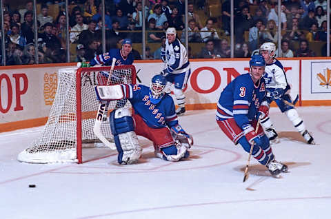 James Patrick #3 of the New York Rangers (Photo by Graig Abel/Getty Images)