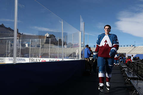 Ryan Graves #27 of the Colorado Avalanche. (Photo by Matthew Stockman/Getty Images)