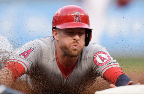 MINNEAPOLIS, MN – JUNE 08: Zack Cozart #7 of the Los Angeles Angels of Anaheim slides safely into third base during the second inning of the game on June 8, 2018 at Target Field in Minneapolis, Minnesota. (Photo by Hannah Foslien/Getty Images)