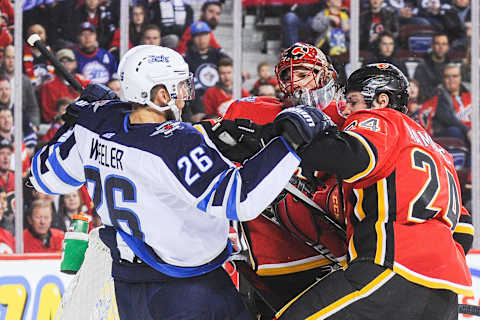 Winnipeg Jets vs. Calgary Flames (Photo by Derek Leung/Getty Images)