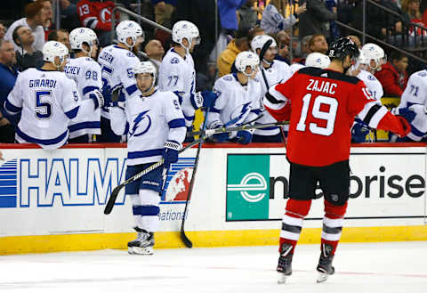 Tampa Bay Lightning center Tyler Johnson (9): (Noah K. Murray-USA TODAY Sports)