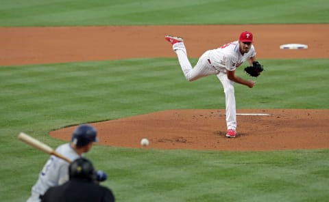 Despite one rough patch, Eflin will probably be the three-slot hurler in 2020. Photo by H. Martin/Getty Images.