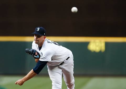 SEATTLE, WA – JULY 30: James Paxton #65 of the Seattle Mariners delivers a pitch against the Houston Astros in the second inning at Safeco Field on July 30, 2018 in Seattle, Washington. The Seattle Mariners beat the Houston Astros 2-0. (Photo by Lindsey Wasson/Getty Images)